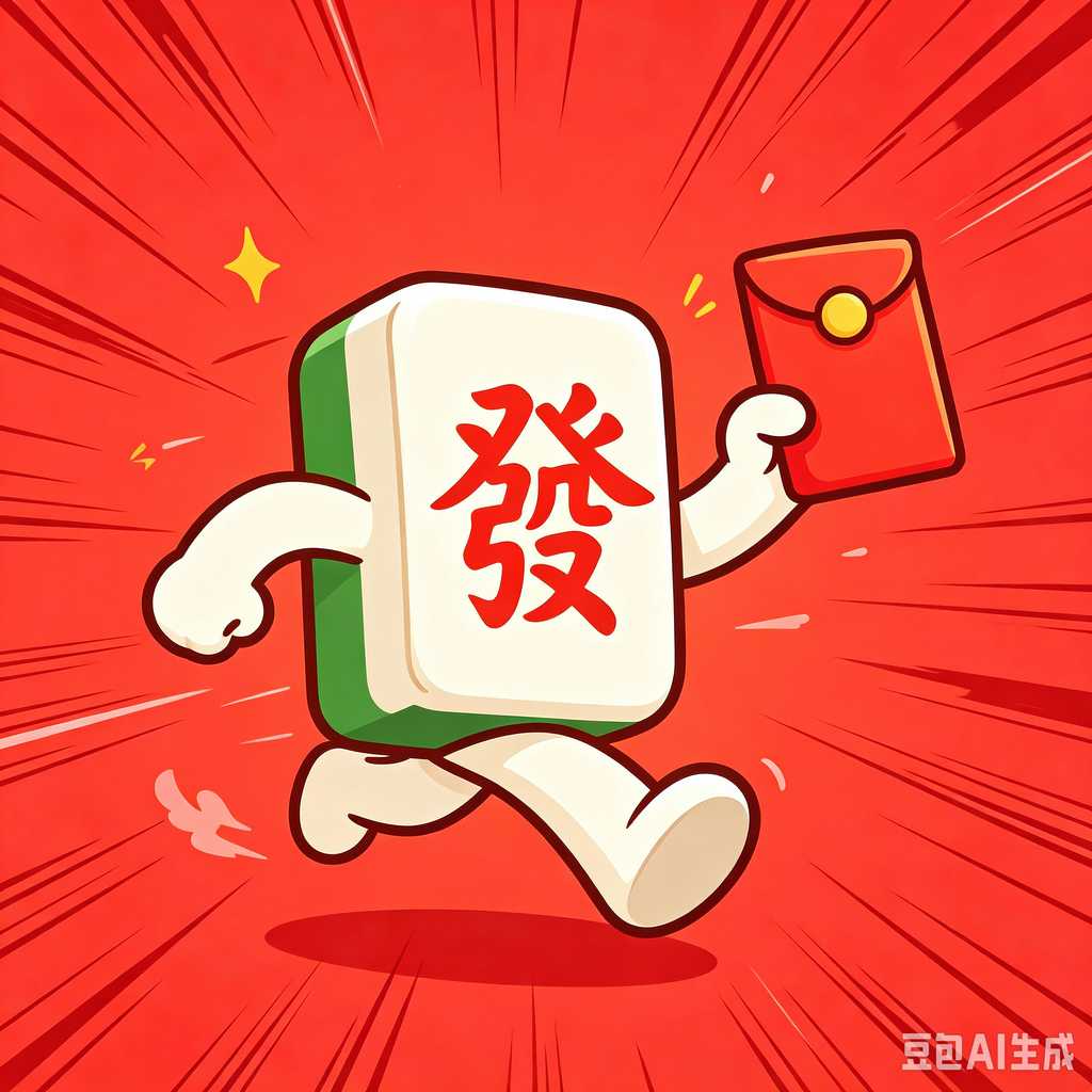 minimal text mahjong set