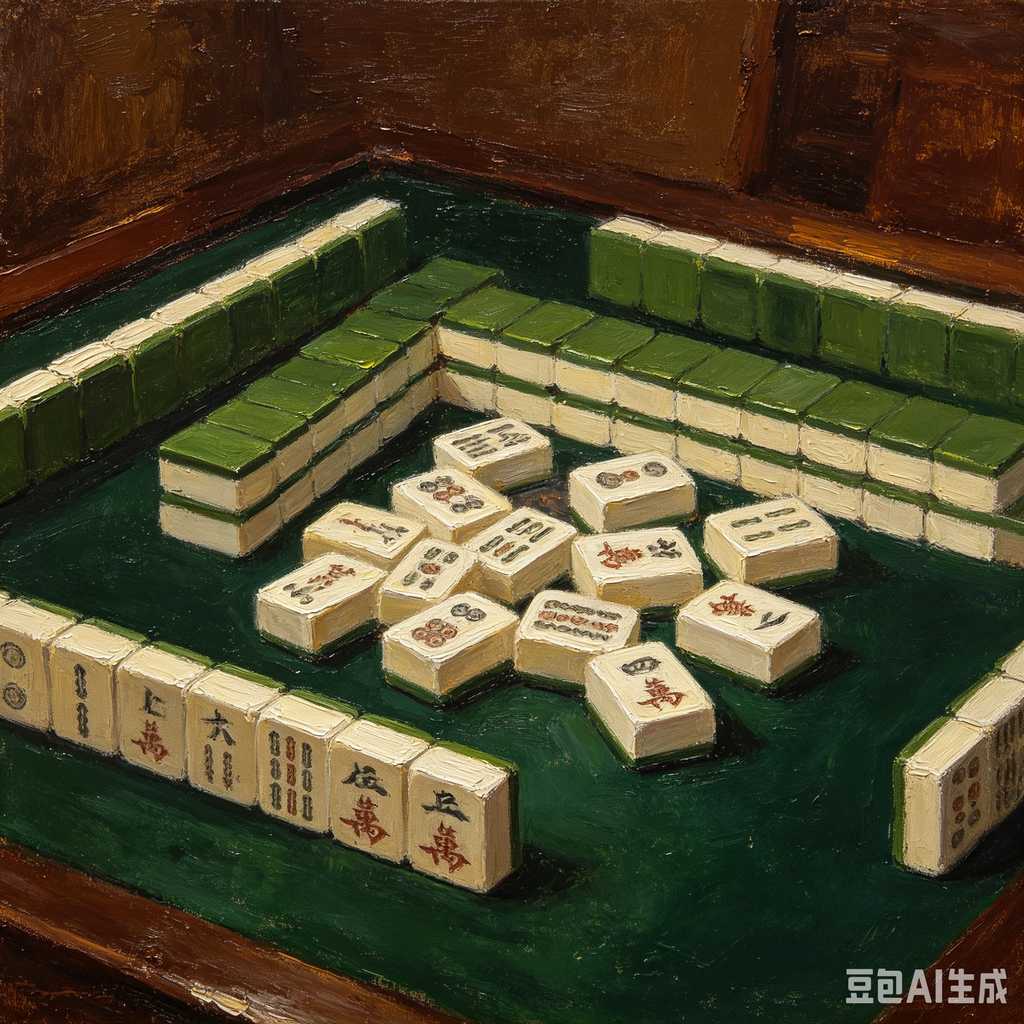 holiday present mahjong tiles